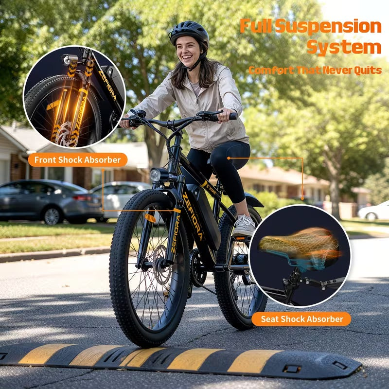 Load image into Gallery viewer, 26-Inch All-Terrain Electric Commuter

