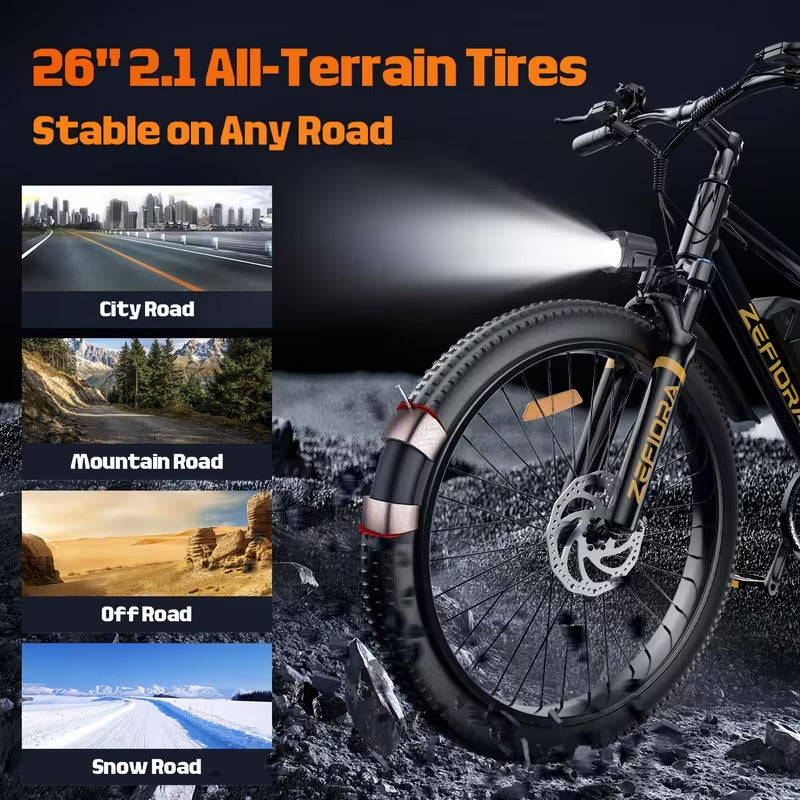Load image into Gallery viewer, 26-Inch All-Terrain Electric Commuter
