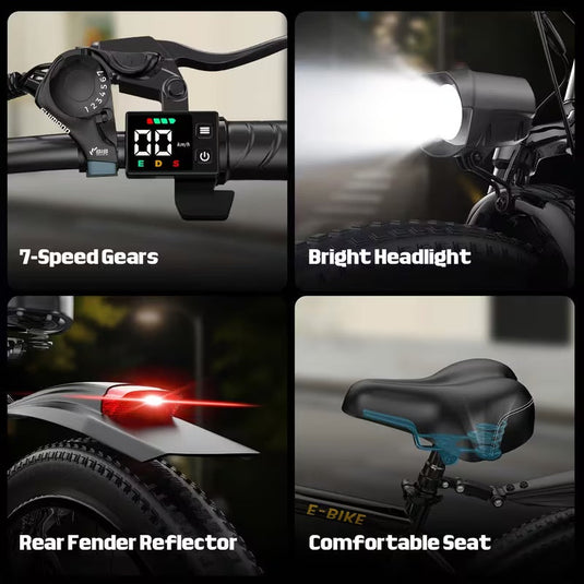 26-Inch All-Terrain Electric Commuter